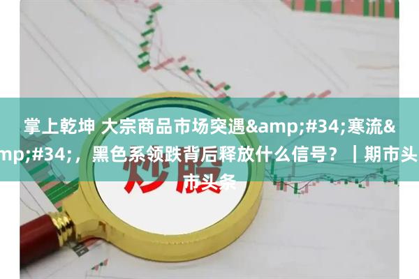 掌上乾坤 大宗商品市场突遇&#34;寒流&#34;，黑色系领跌背后释放什么信号？｜期市头条