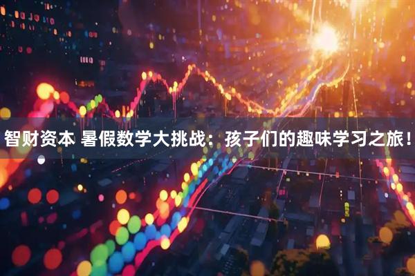 智财资本 暑假数学大挑战：孩子们的趣味学习之旅！